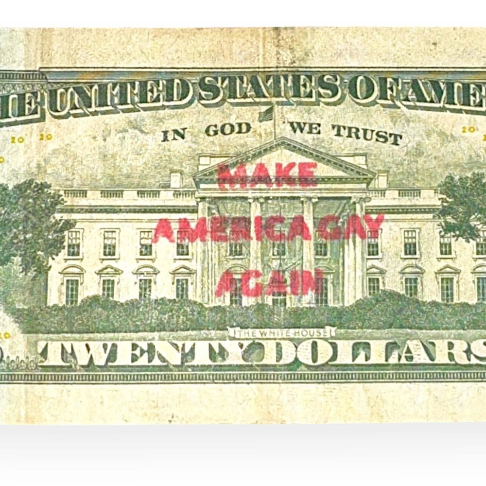 New Make America Gay Again Pink Ink Self-Inking Rubber Stamp Pride Protest